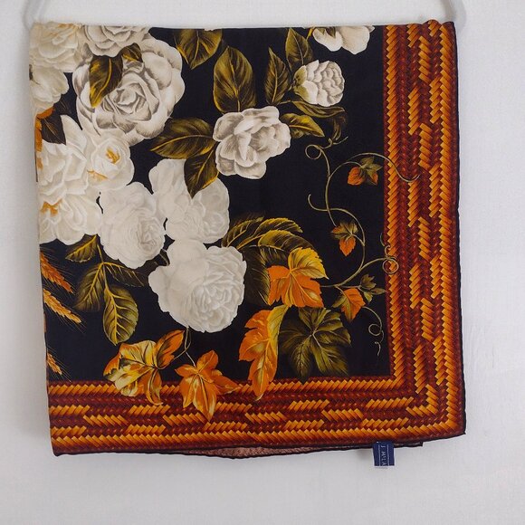 J McLaughlin Silk Floral Scarf - Brand New - Picture 1 of 2